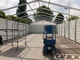 Raktársátor 10 méter széles-73